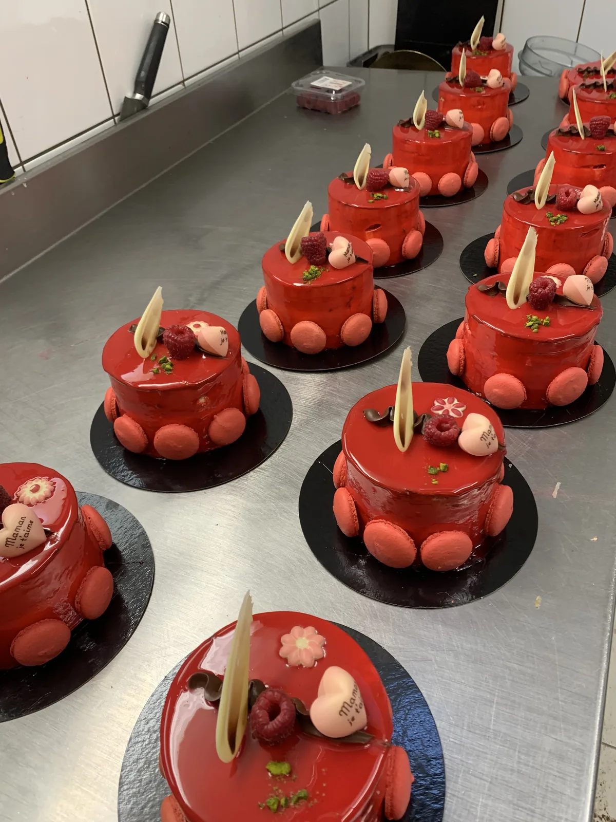 La Framboisine — entremet framboise