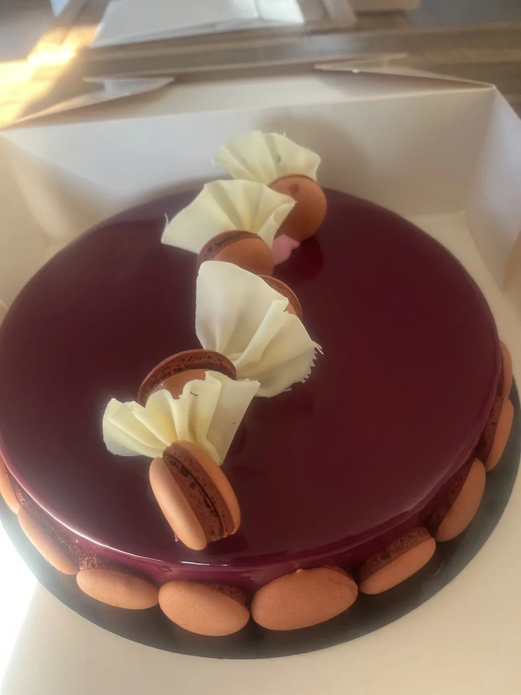 L'instant framboise — entremets artisanal pâtisserie Montenois