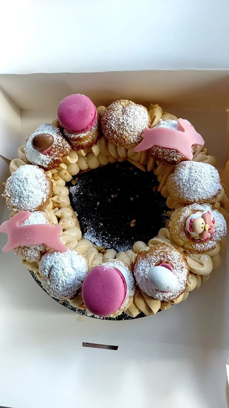 Paris Brest revisité Pâques — pâtisserie artisanale Montenois Doubs